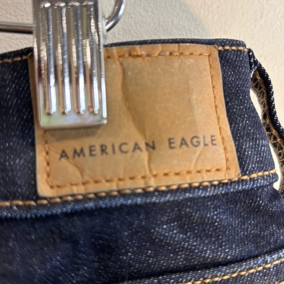AMERICAN EAGLE SZ 12S Wide Leg Dark Wash Jean Trouser NEW WITH TAG - Picture 7 of 16
